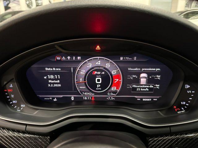 AUDI RS 4 Avant 2.9 TFSI quattro-20" - Carboceramici - IVA
