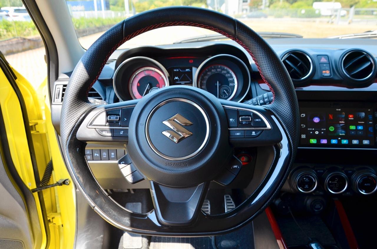 SUZUKI SWIFT 1.4 MILD HYBRID 2WD 129cv, PREZZO REALE, UNICOPROPRIETARIO, EURO 6D, UFF ITALIANA, SCARICO, CERCHI JAPAN, RETROCAMERA, PERMUTE