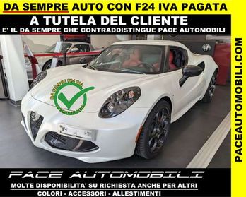 Alfa Romeo 4C IVA ESPOSTA TBI COUPE PINZE ROSSE SCARICO SPORTIVO