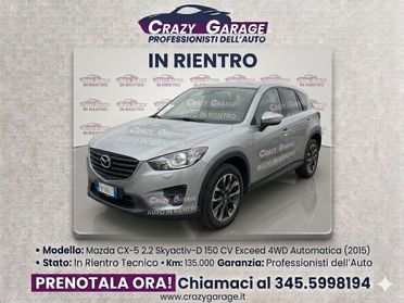 Mazda CX-5 2.2L Skyactiv-D 150CV 4WD Exceed Automatica