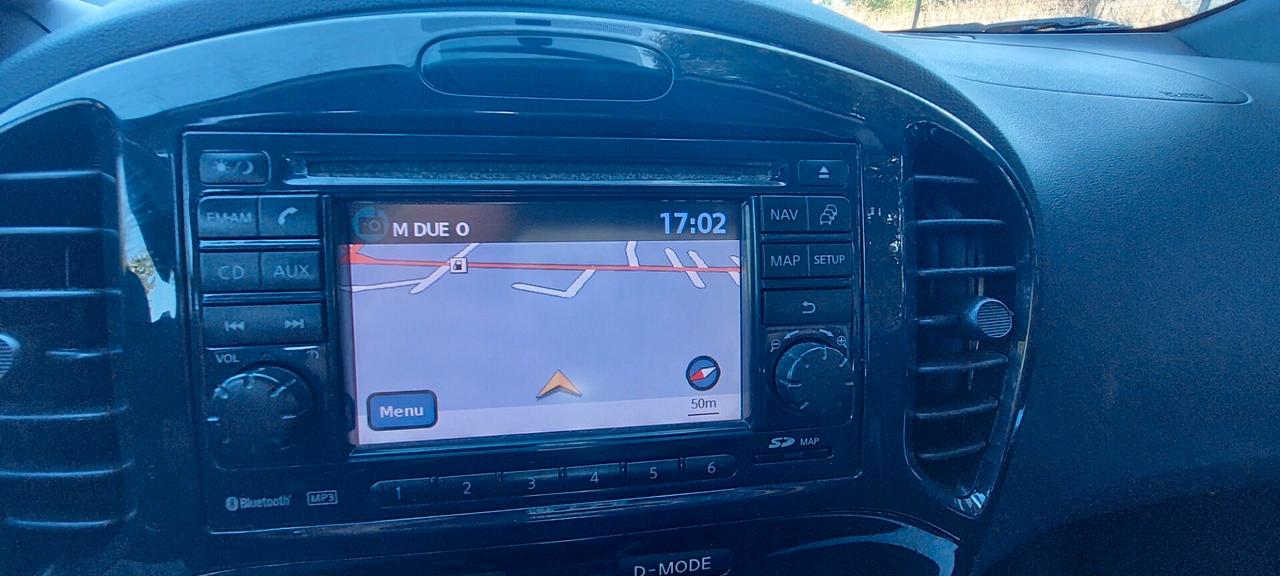 JUKE 1,5 DIESEL 110 CV MINISTRY OF SOUND NAVIGATORE TELEFONO LEGA RETOCAMERA IMPECCABILE