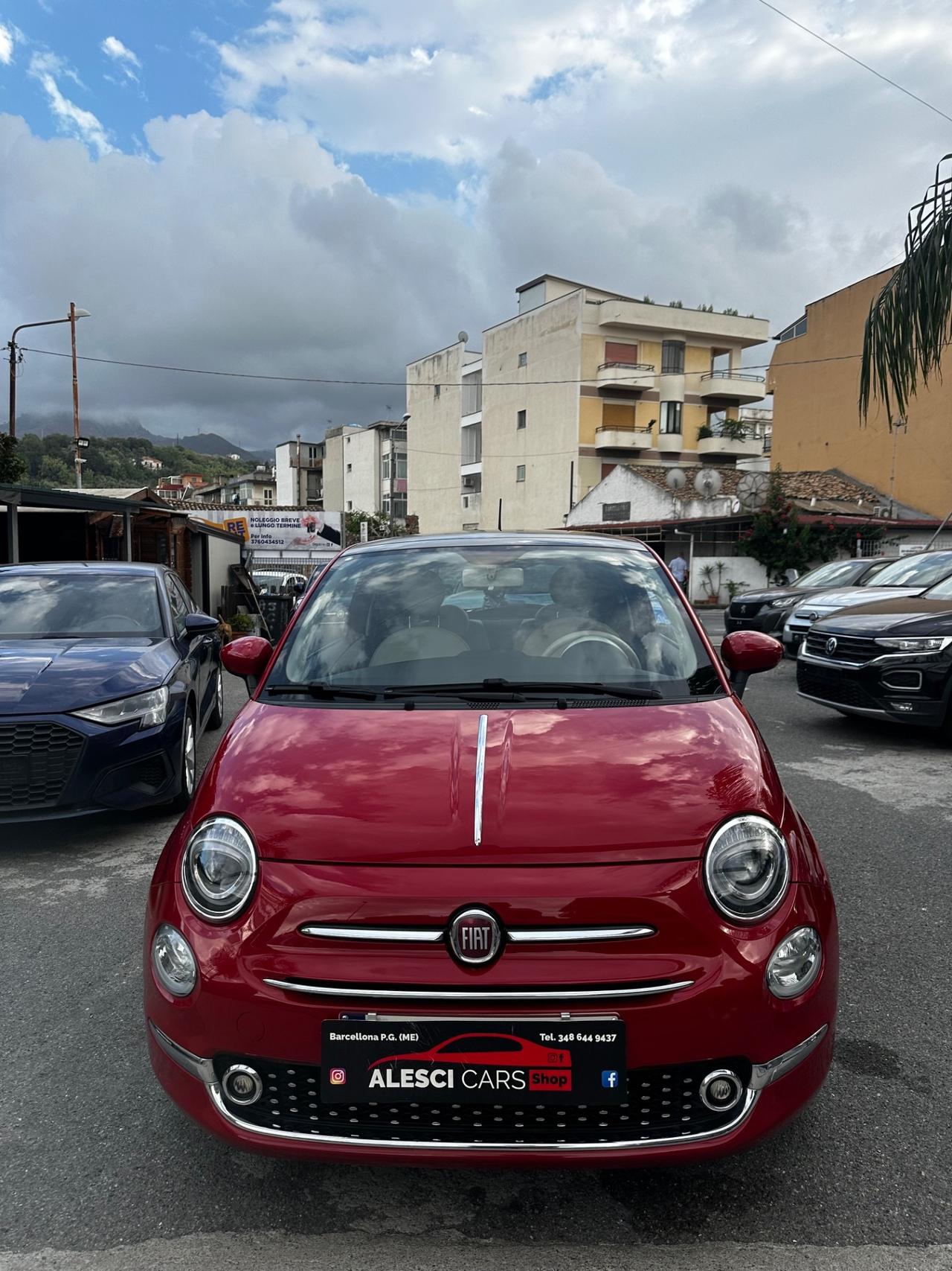 Fiat 500 1.2 Lounge tetto Apribile vettura aziendale