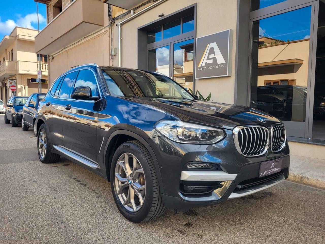 Bmw X3 X-Drive2.0 D XLine 190 CV+Luci Ambiente+Full Led+Navy Plus...