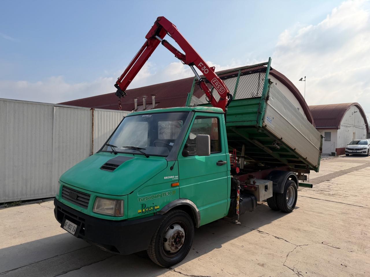 Iveco Daily 35C10 Ribaltabile e Gru 2.5 Turbo D