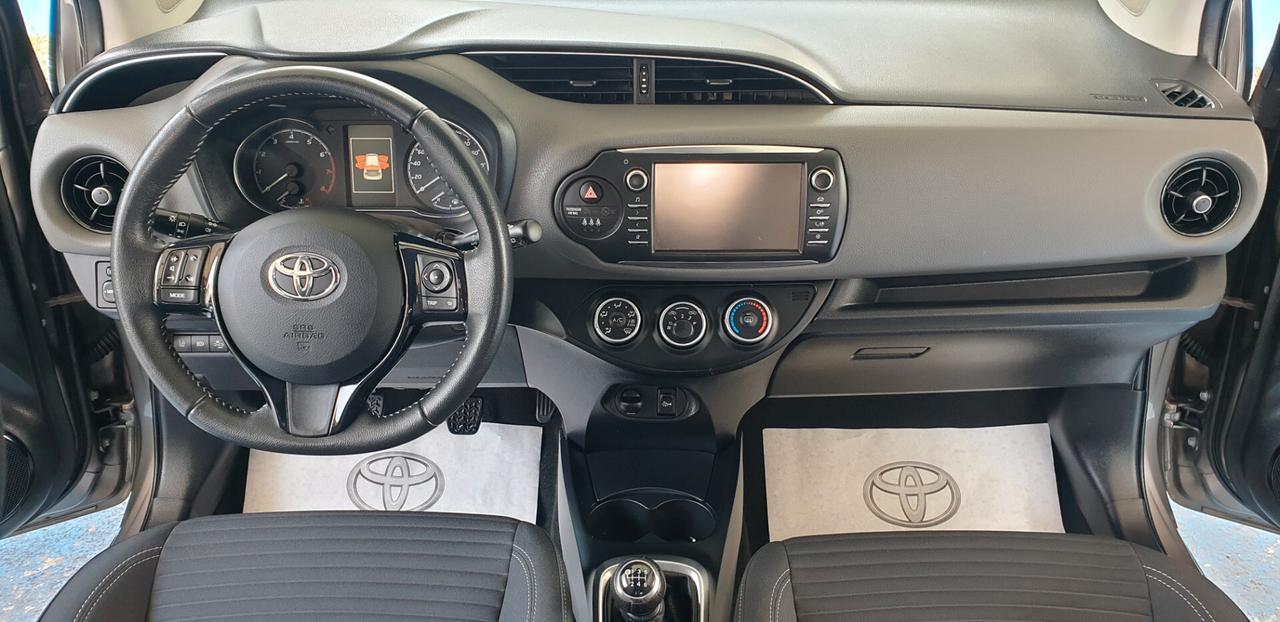 TOYOTA YARIS 1.5 BENZINA ANNO 2018 KM 73MILA