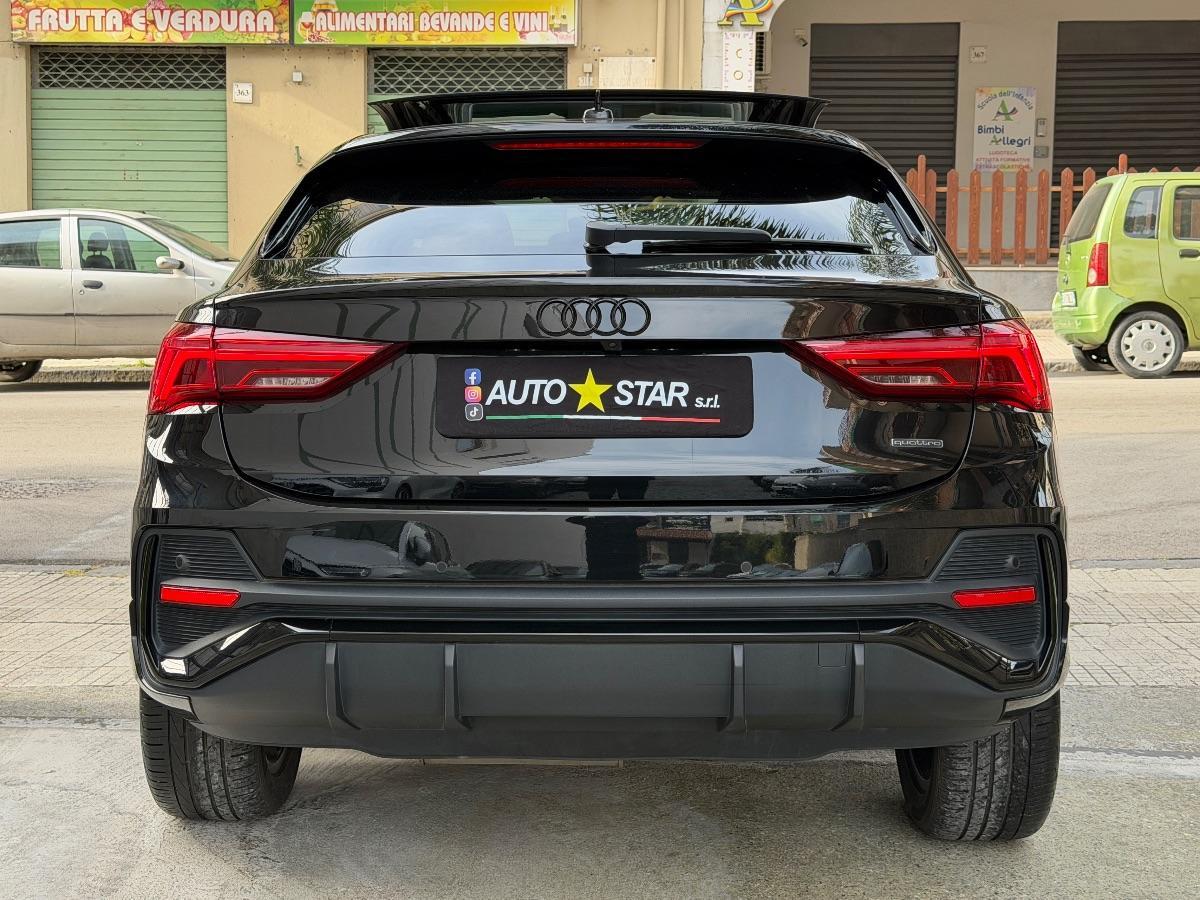 Audi Q3 Sportback 40 TDI Quattro S-line Identity Black 200 CV
