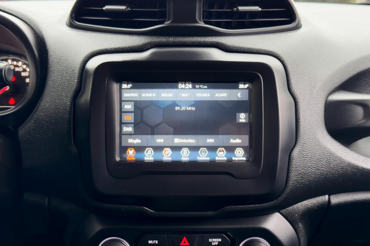 JEEP RENEGADE LIMITED 1.6 Mjt 120 CV diesel