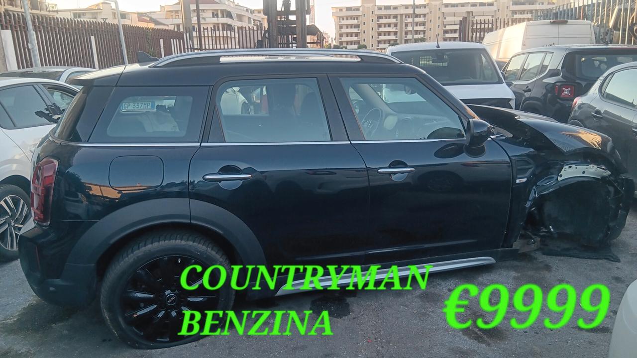 Mini Cooper Countryman incidentata sinistrata mondialcars km 3500