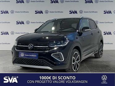 Volkswagen T-Cross Mark 1 Facelift (2024) 1.0TSI 115CV R-Line Plus - IVA ESPOSTA -