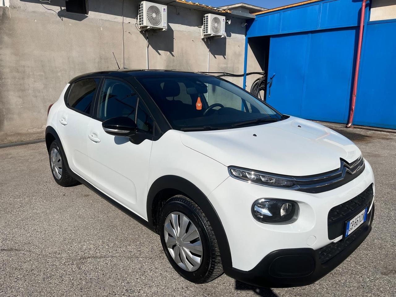 Citroen c3-1.5 hdi/100 cv-km 52000-2020