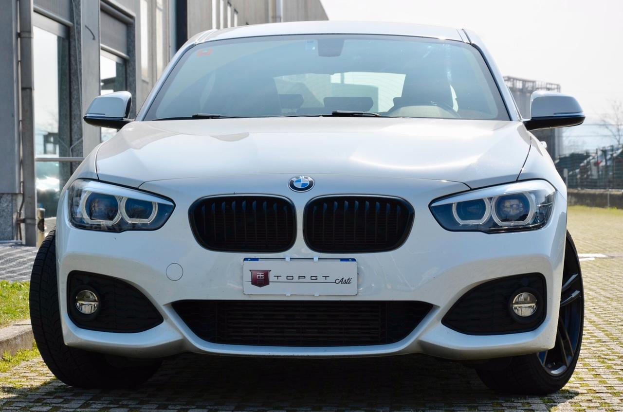 BMW 118d 2.0 MSPORT 150cv AUT, UNICOPROPRIETARIO, SERVICE BMW, UFF ITALIANA, EURO 6C, FULL LED, PELLE, PERMUTE