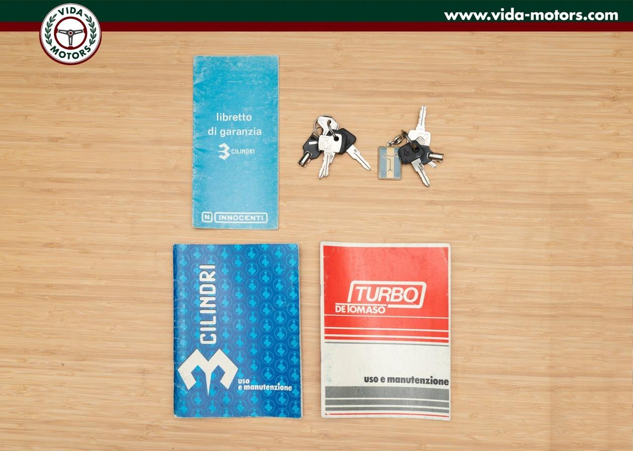 Innocenti Mini Turbo De Tomaso * TARGA ORO * 55.00