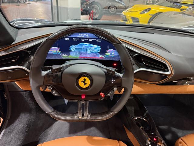 FERRARI 296 GTS Blu Pozzi -FULL CARBON-Lifting-Daytona