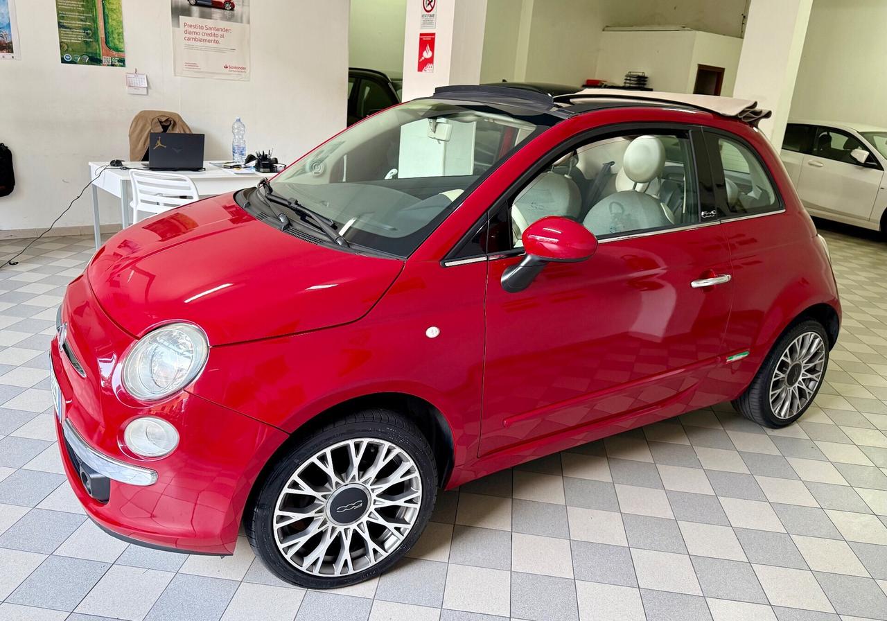 Fiat 500 C 1.2 benzina Lounge Cabrio