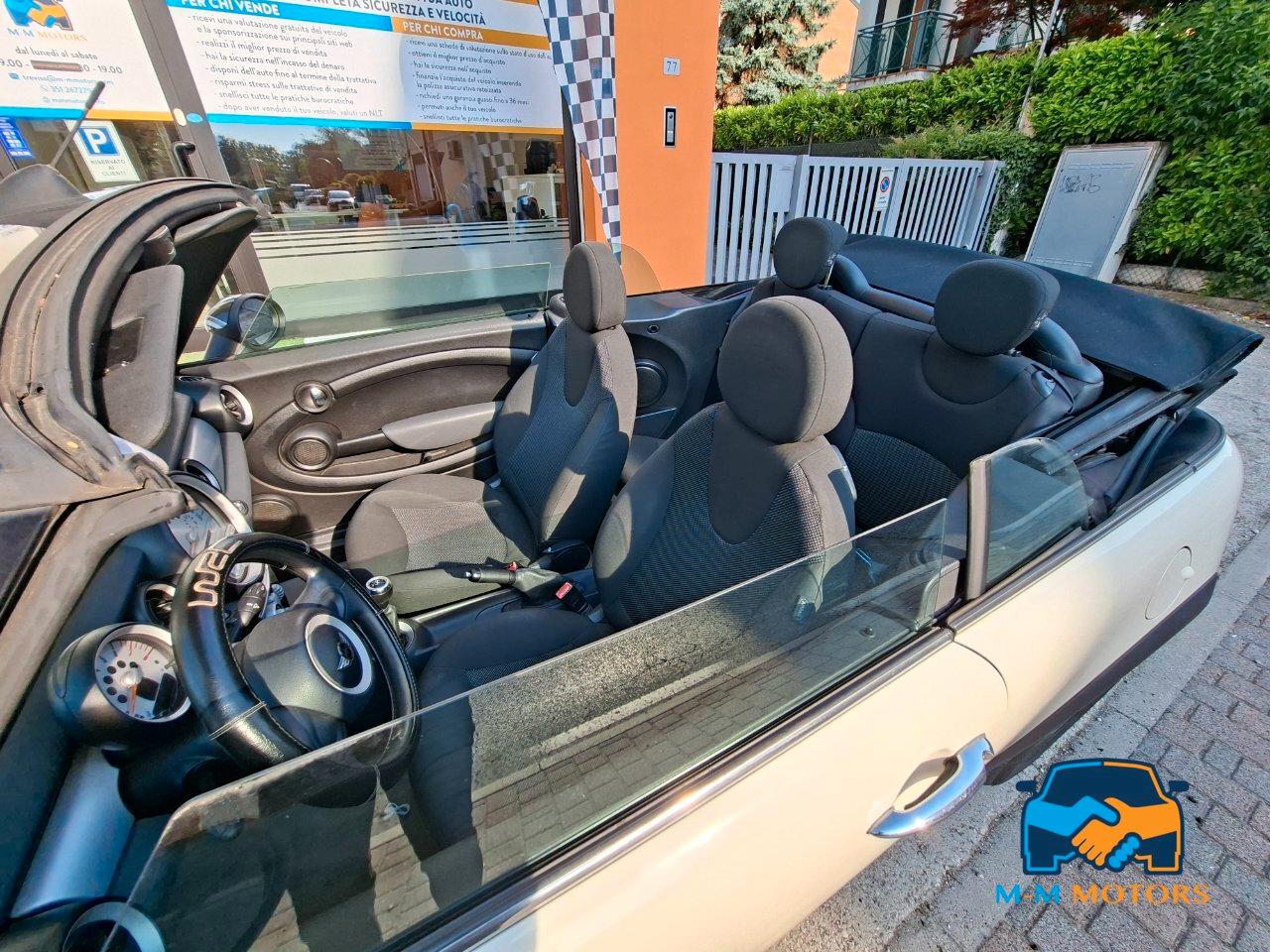 Mini Cabrio Cooper 1.6 120cv neo patentati