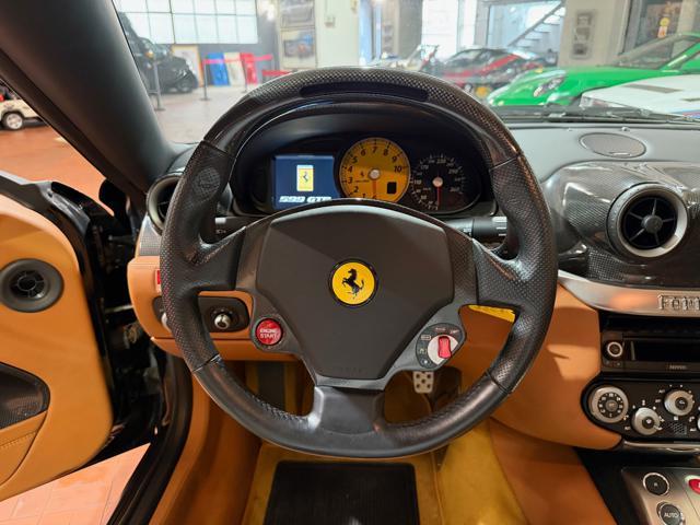 FERRARI 599 GTB F1-Pelle Cuoio-Daytona-Carbo-Scudetti-Carbonio