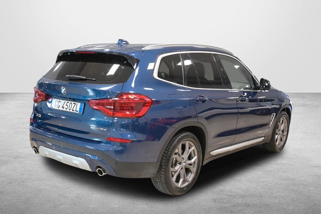BMW X3 18D 150CV STEPTRONIC 48V S-DRIVE XLINE ( FARI LED - BMW DIGITAL COCKPIT - AMBIENT LIGHTS - PELLE - CLIMA TRIZONA - NAVI - MIRROR - PARK ASSISTANT - TELECAMERA POST. - CERCHI 19 )