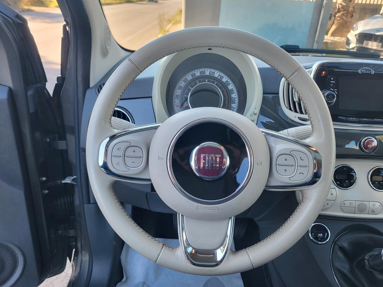 Fiat 500 1.2 Lounge+Tetto+Navy+Clima Automatico...