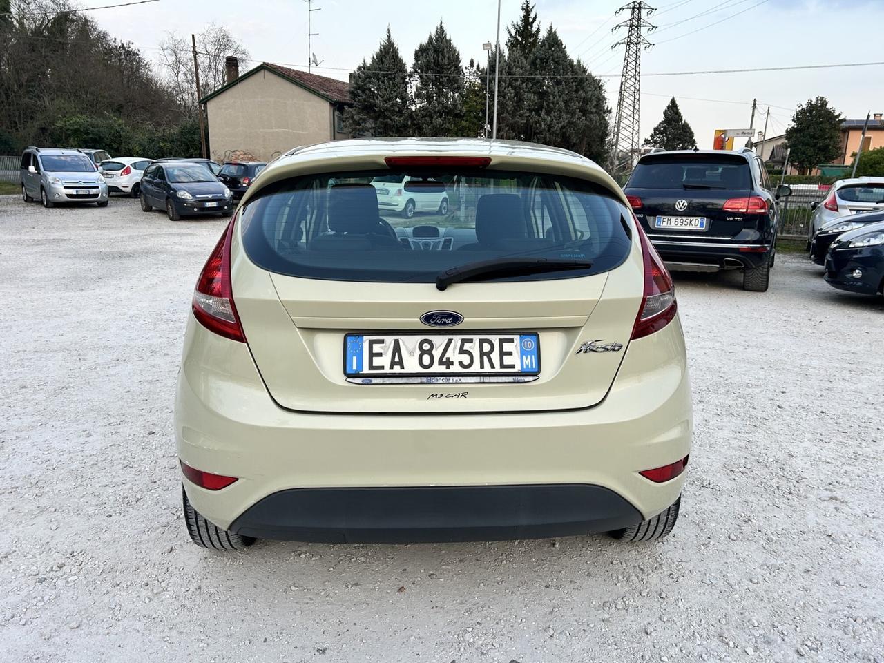FORD FIESTA 1.4 92CV TIT. GPL UNICO CERTIFICATA