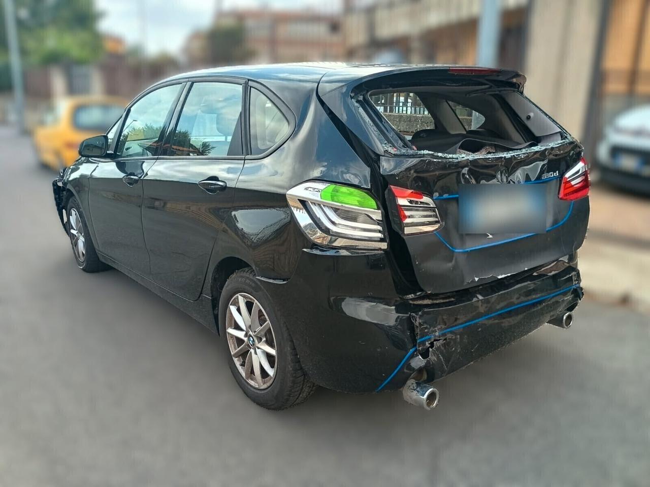 Bmw 220d Tourer 190CV Aut. - 2020 Incidentata