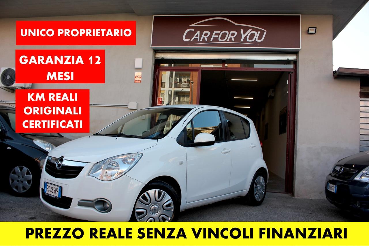 Opel Agila *PREZZO REALE* 1.0 68cv 5 PORTE UNIPRO KM REALI CERTIFICATI GARANZIA 12 MESI NEOPATENTATI OK