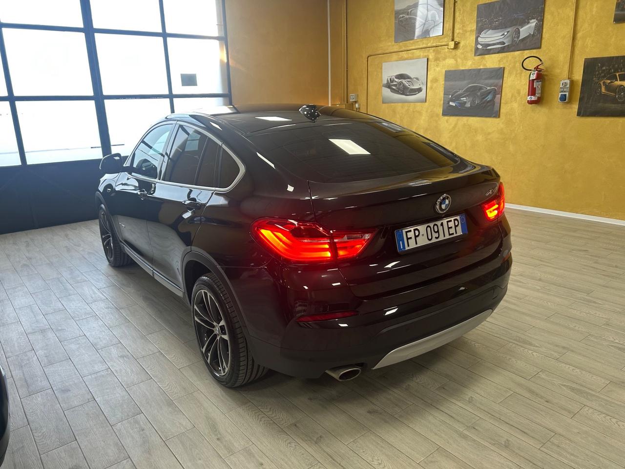 BMW X4 2.0d 190 cv “AUT/NAV/RETRO/PELLE/19”-2016