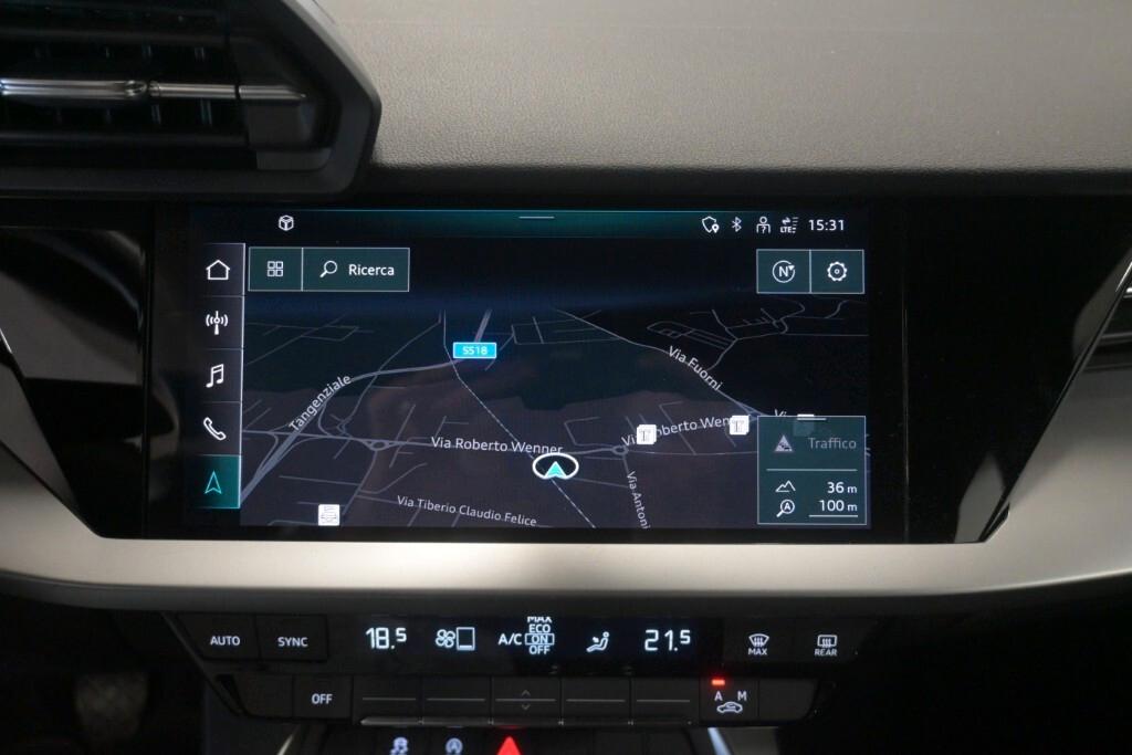 AUDI A3 SPORTBACK 30 TDI 115CV 6M. BUSINESS ADVANCED ( FARI LED - VIRTUAL COCKPIT - CRUISE - NAVI - MIRROR - SENSORI POST. )