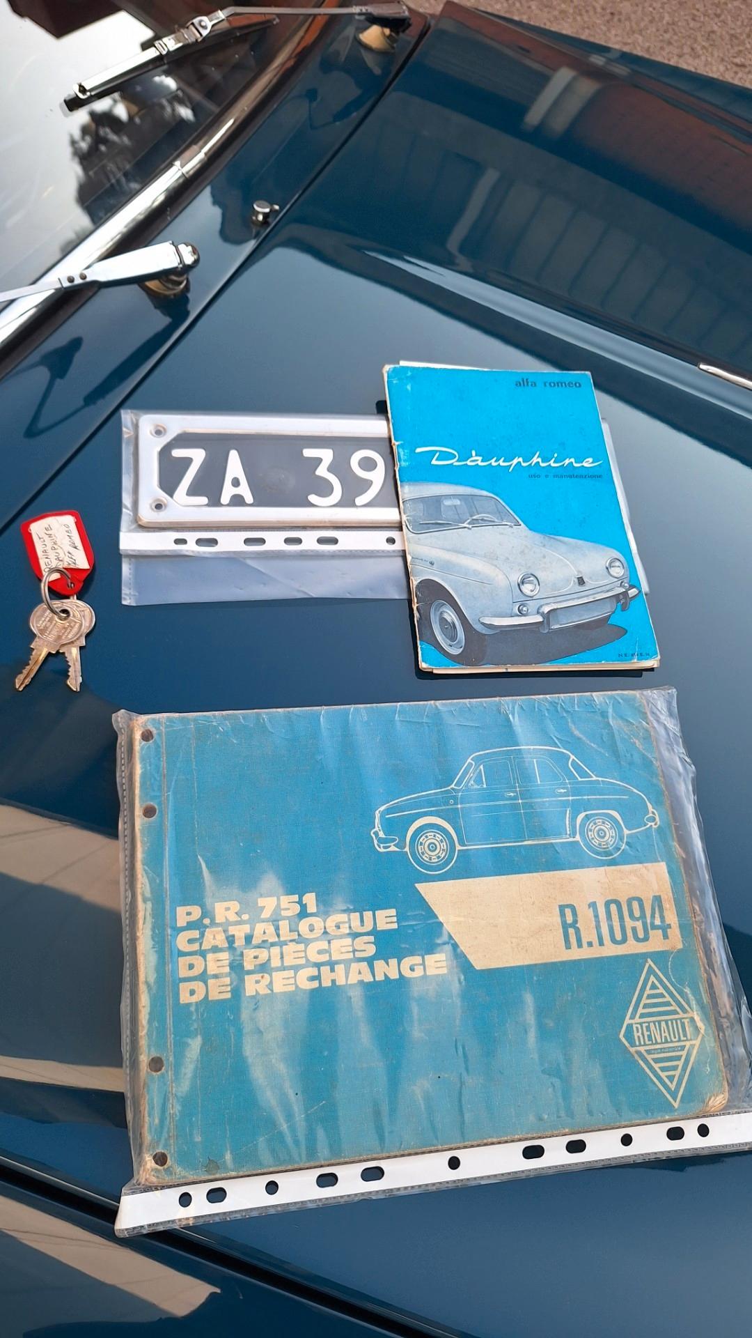 Alfa Romeo Dauphine 1962