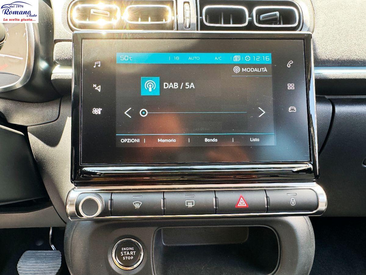 CITROEN - C3 - PureTech 110 S&S EAT6 Elle#RETROCAMERA!INTERNI IN PELLE A ROMBO!