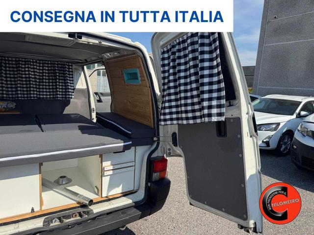 VOLKSWAGEN Transporter 2.4 D PC FURGONE ALLESTITO CAMPER FAI DA TE-CLIMA-