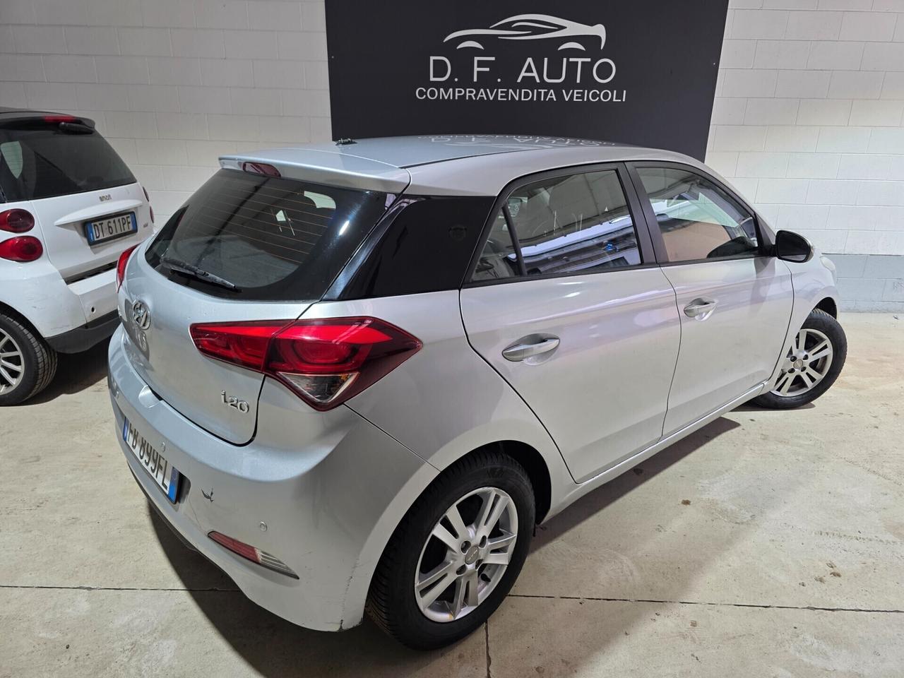 Hyundai i20 1.2 B/GPL SCADENZA BOMBOLE 2036 EURO 6 NEOPATENTATI