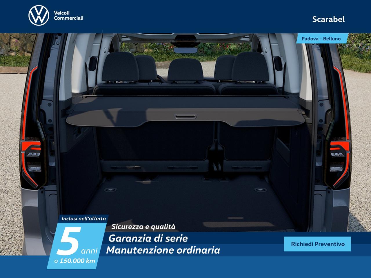 Volkswagen Caddy 1.5 phev 150cv life dsg