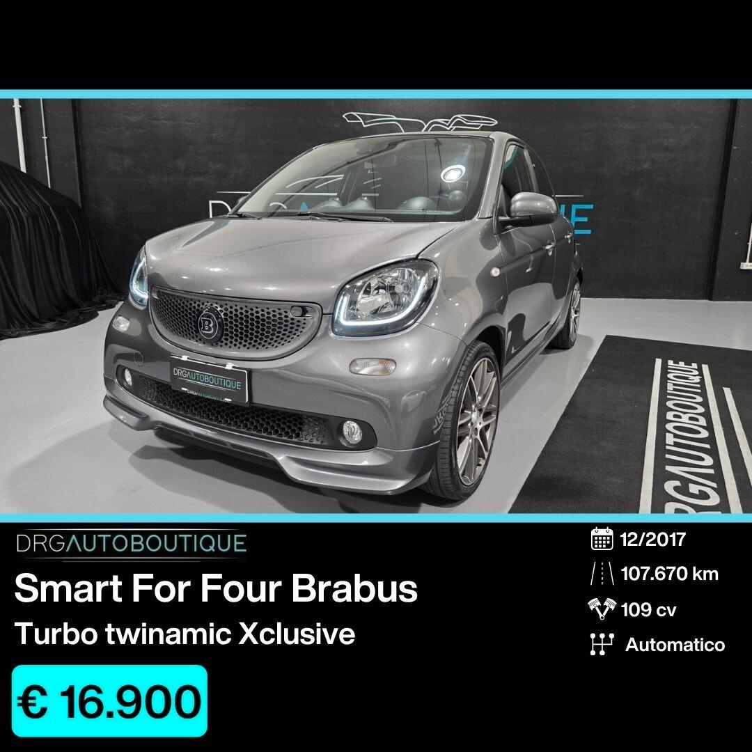 Smart ForFour BRABUS 0.9 Turbo twinamic Xclusive IVA ESP/JBL/CAM