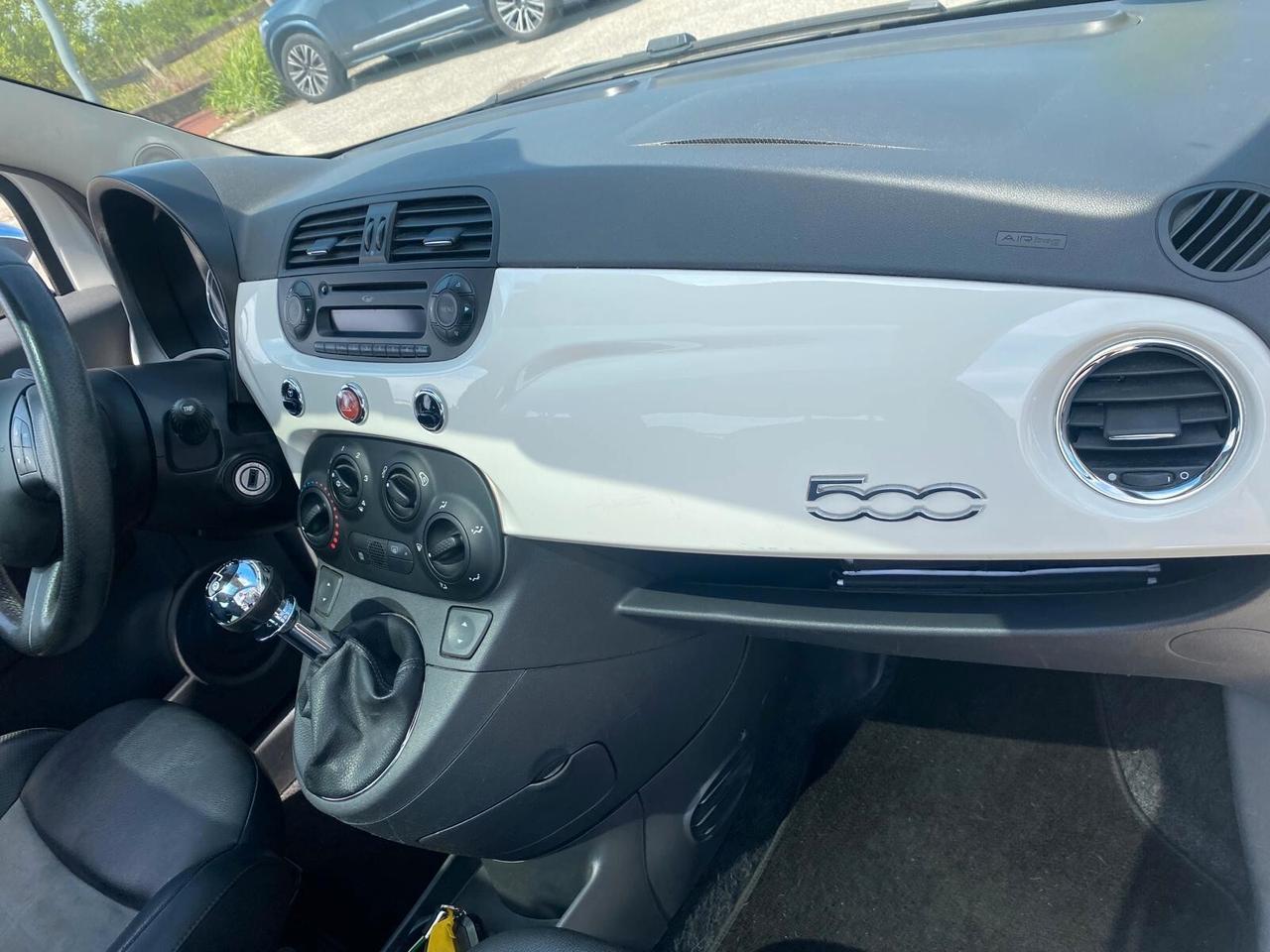Fiat 500 1.2 Lounge (panoramico) ADATTA AI NEOPATENTATI *109253* KM