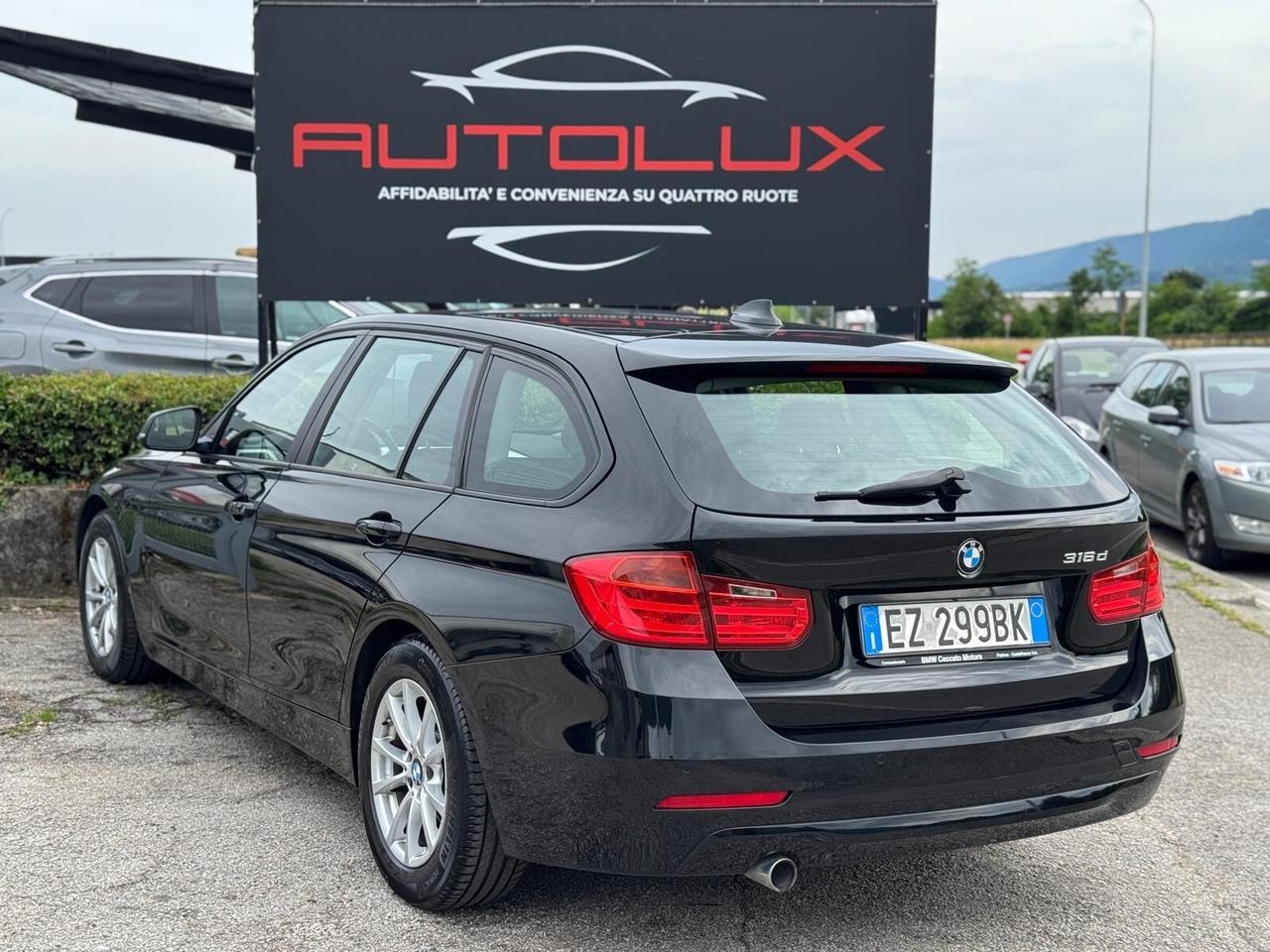 BMW 316d Touring 116CV OK NEO PATENTATI 2015