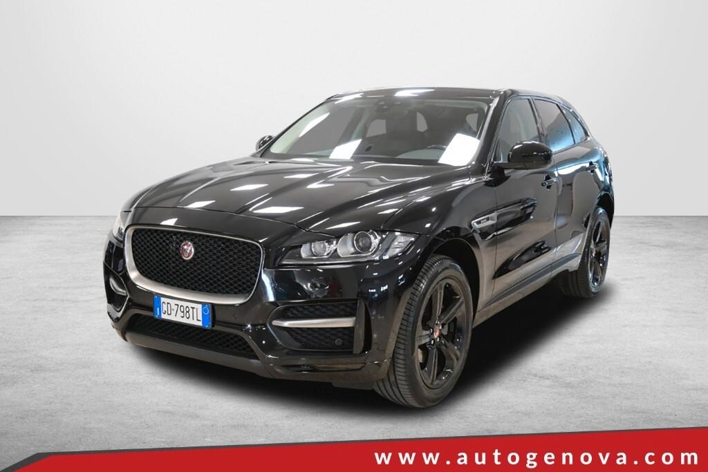 JAGUAR F-PACE 2.0D 180CV AUTOM. AWD R-SPORT ( BIXENO - COCKPIT - NAVI - MIRROR - PDC - TELECAMERA POST. - CERCHI 20 )
