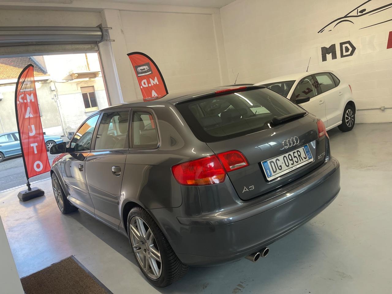 Audi A3 Sportback 2.0 TDI 170 cv