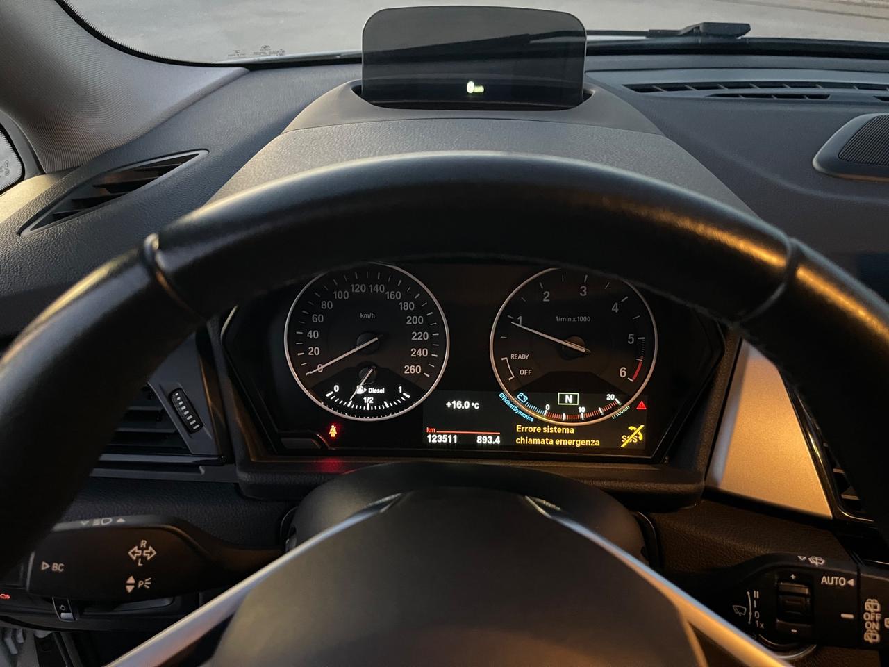 BMW 216 D 115CV MANUALE FULL LED PELLE MY18