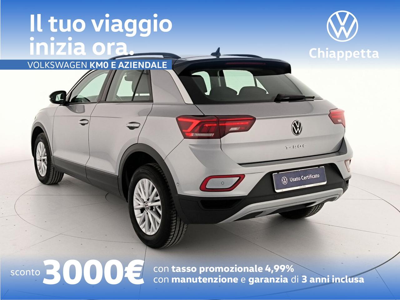 Volkswagen T-Roc 2.0 tdi life 150cv dsg