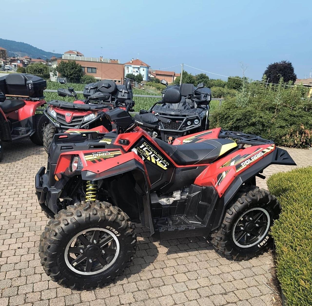 QUAD POLARIS SCRAMBLER 1000 XP VOLTURA COMPRESA