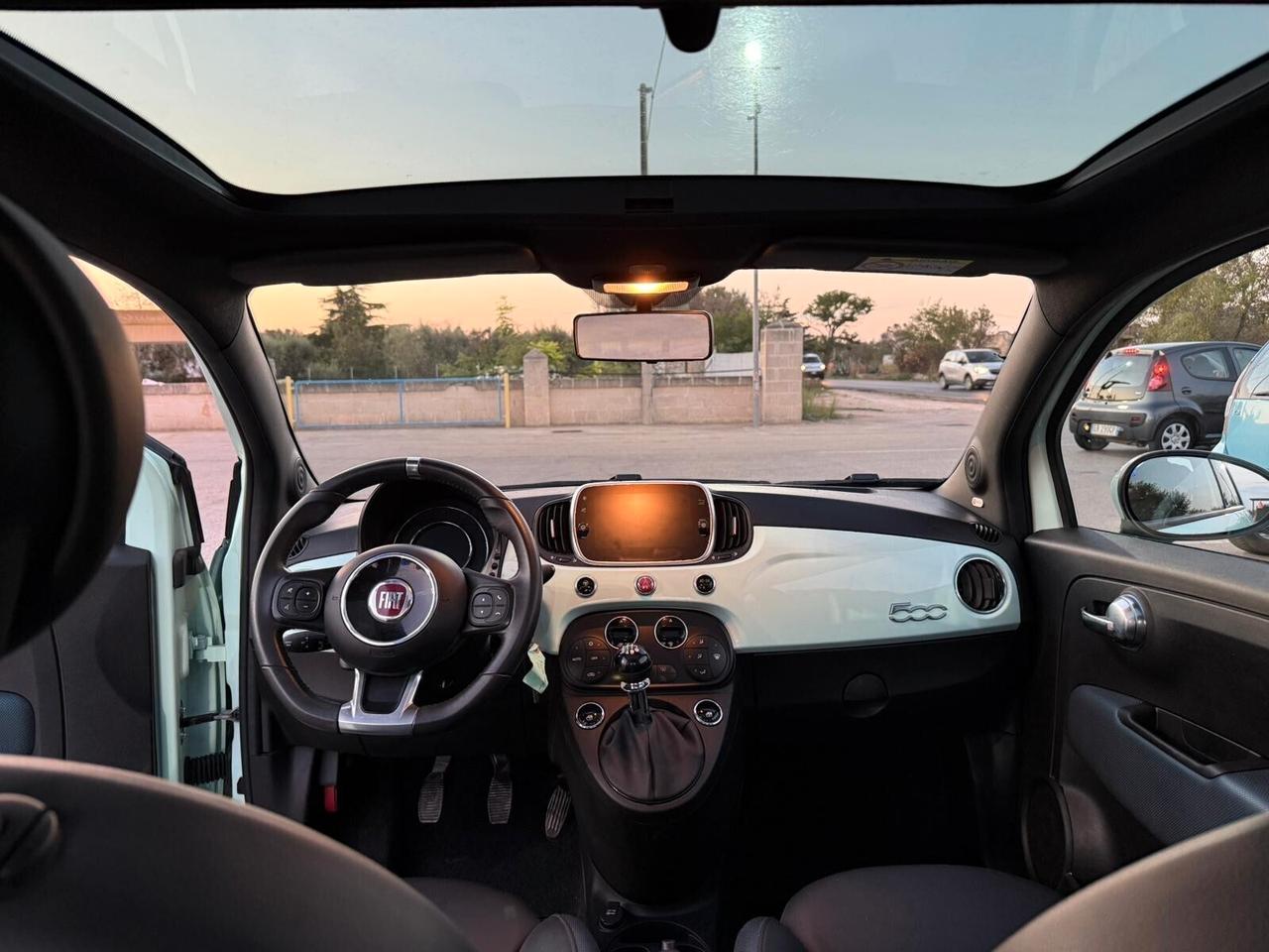Fiat 500 con tetto panoramico