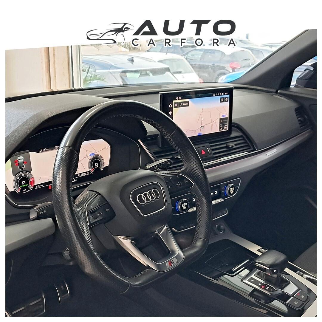 Audi Q5 40 TDI 204 CV quattro S tronic S line ( interno ,esterno, R21)