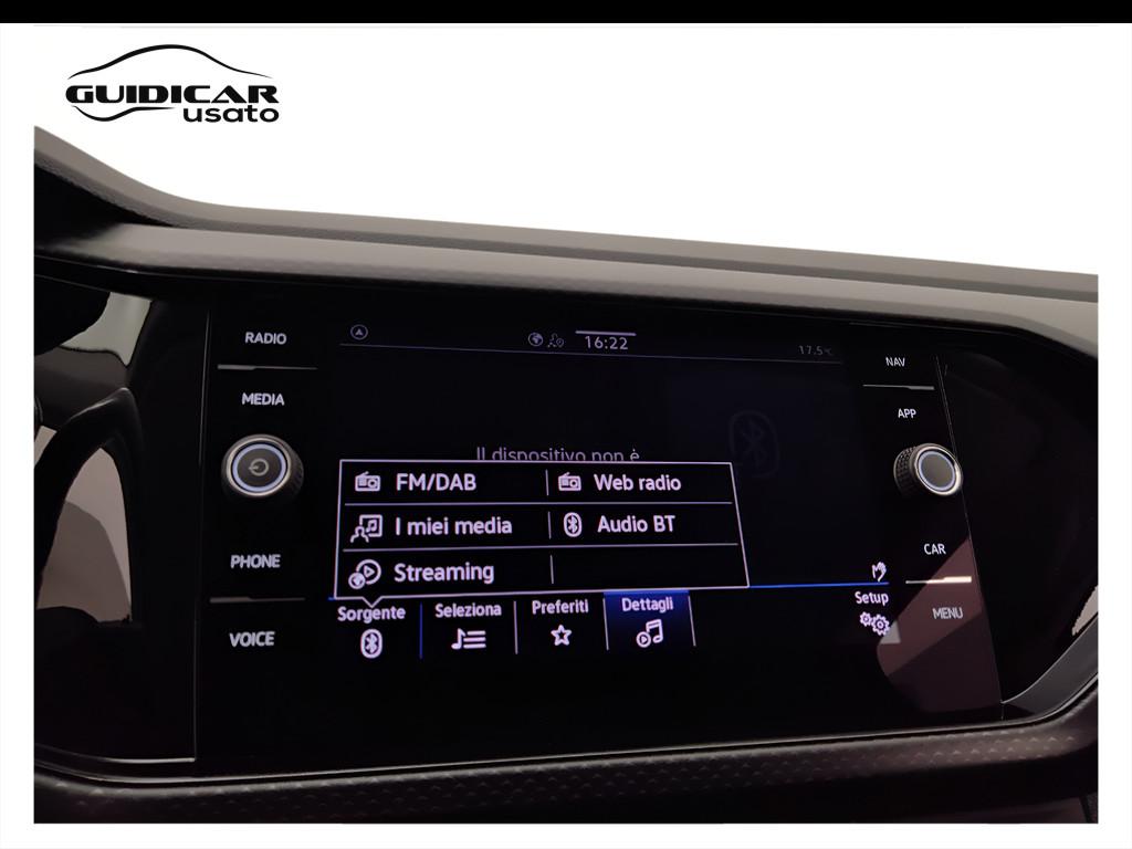 VOLKSWAGEN T-Cross 2019 - T-Cross 1.0 tsi R-LINE 95cv