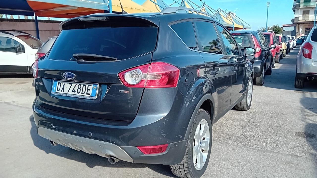 Ford kuga 2.0 tdci-4X4 titanium-km 100000-2009