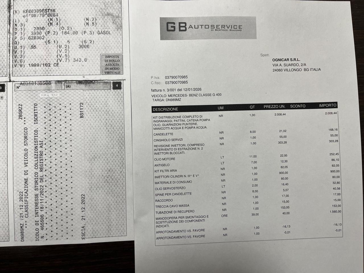 Mercedes G 400 CDI 250cv Corto ASI - Catena Fatta