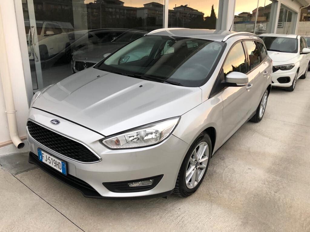 Focus 1.5 TDCi 95cv,SW Titanium,Navi,2017,UNIPROPRIETARIO