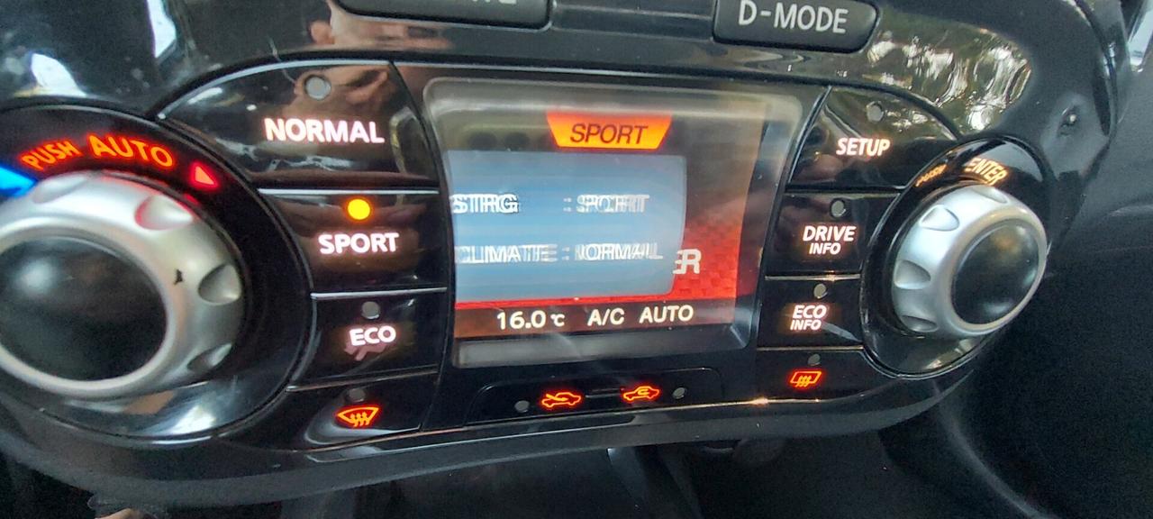 JUKE 1,5 DIESEL 110 CV MINISTRY OF SOUND NAVIGATORE TELEFONO LEGA RETOCAMERA IMPECCABILE