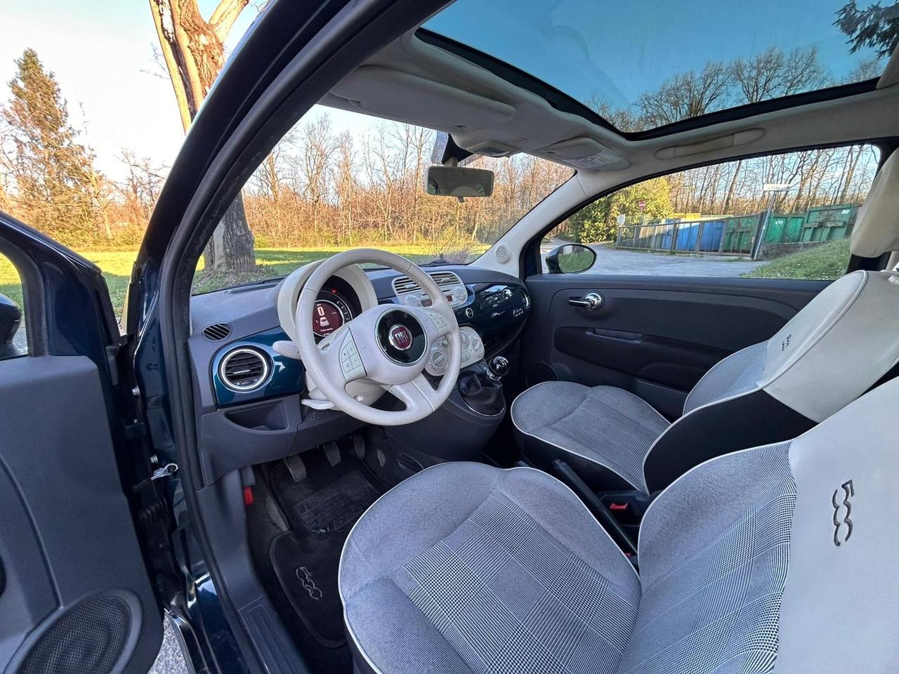 FIAT 500 1.2 Vintage Tetto Panoramico – OK Neopatentati – Tagliandata