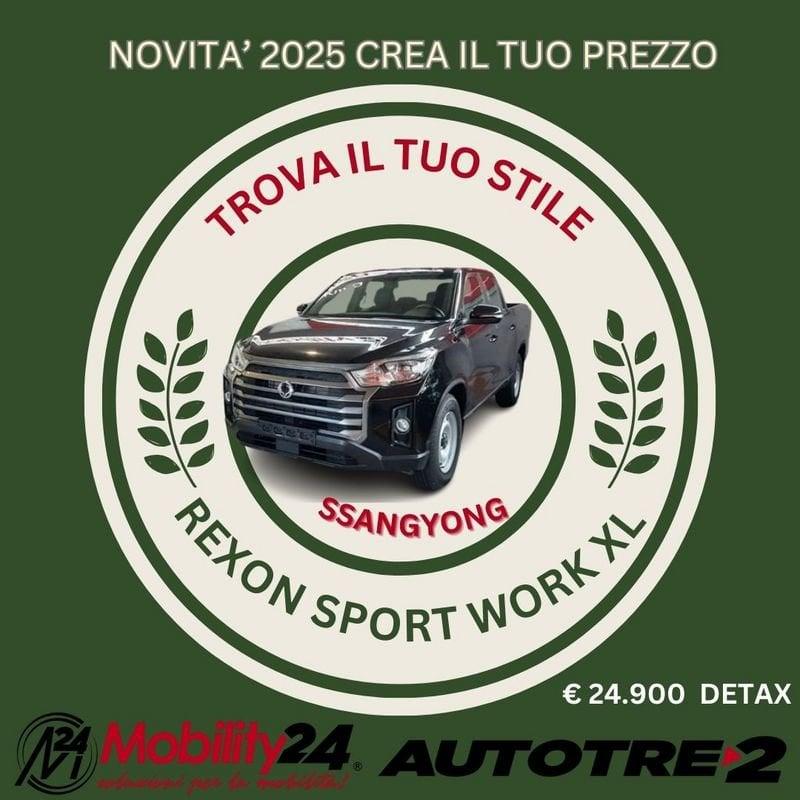 Ssangyong Rexton Sports Rexton Sport 2.2 e-XDi220 4WD - WORK XL CREA IL TUO PREZZO !