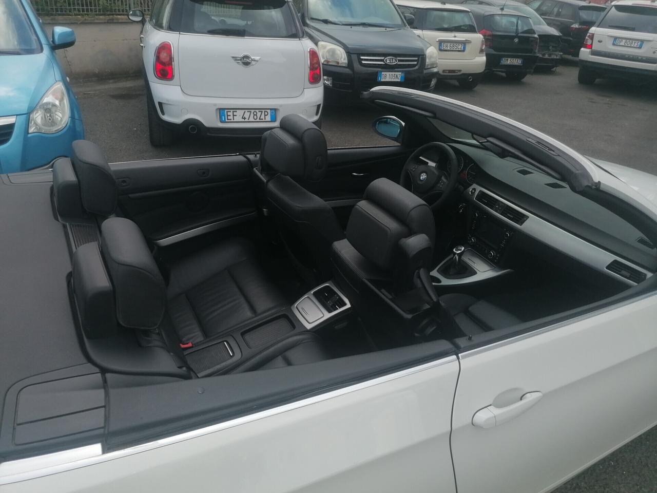 BMW 320d CABRIO Msport-PELLE-NAVI-BIXENON-